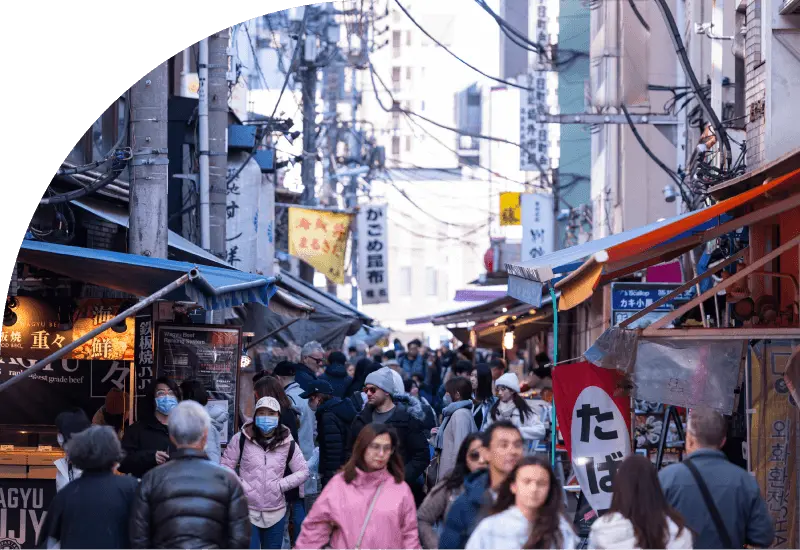 Tsukiji over market