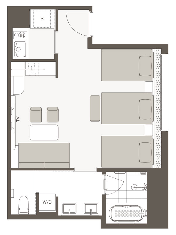 客室 - 【公式】三井ガーデンホテル銀座築地 客室 - 【公式】三井ガーデンホテル銀座築地