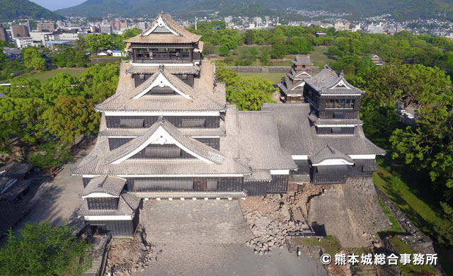 熊本城堡和加藤神社