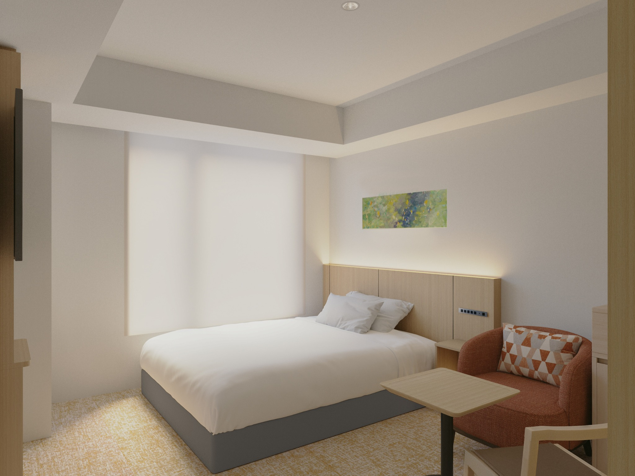 Accessible 1 bed Queen