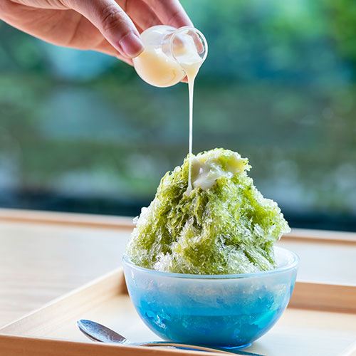 期間限定朝食ビュッフェ　料亭の夏氷「朝涼」