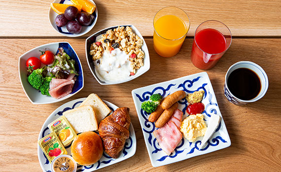 朝食 公式 三井ガーデンホテル福岡祇園 博多駅周辺で宿泊
