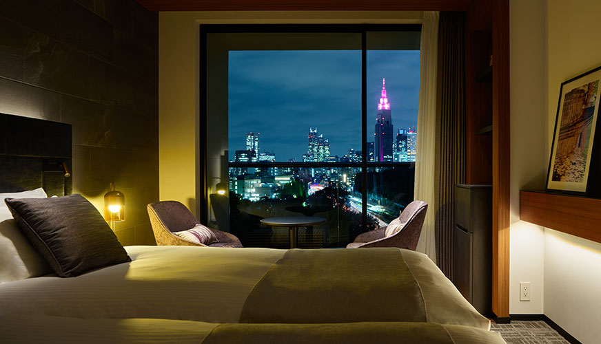 モデレートツイン 公式 三井ガーデンホテル神宮外苑の杜プレミア 国立競技場駅周辺で宿泊