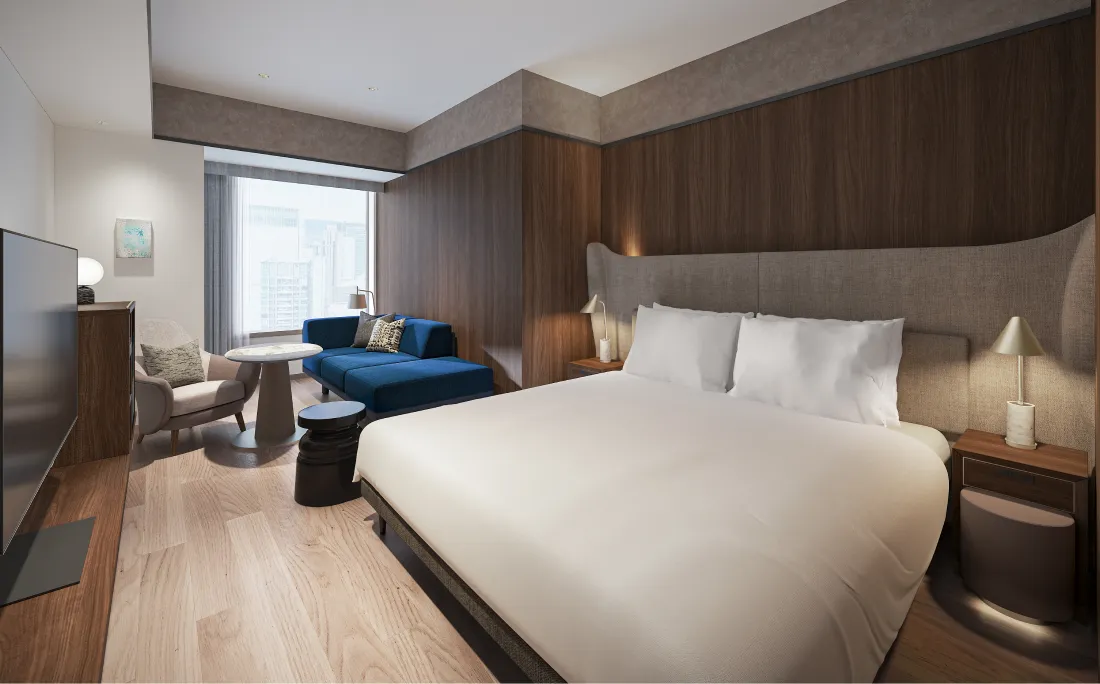 Superior , 1 bed King (+extra)