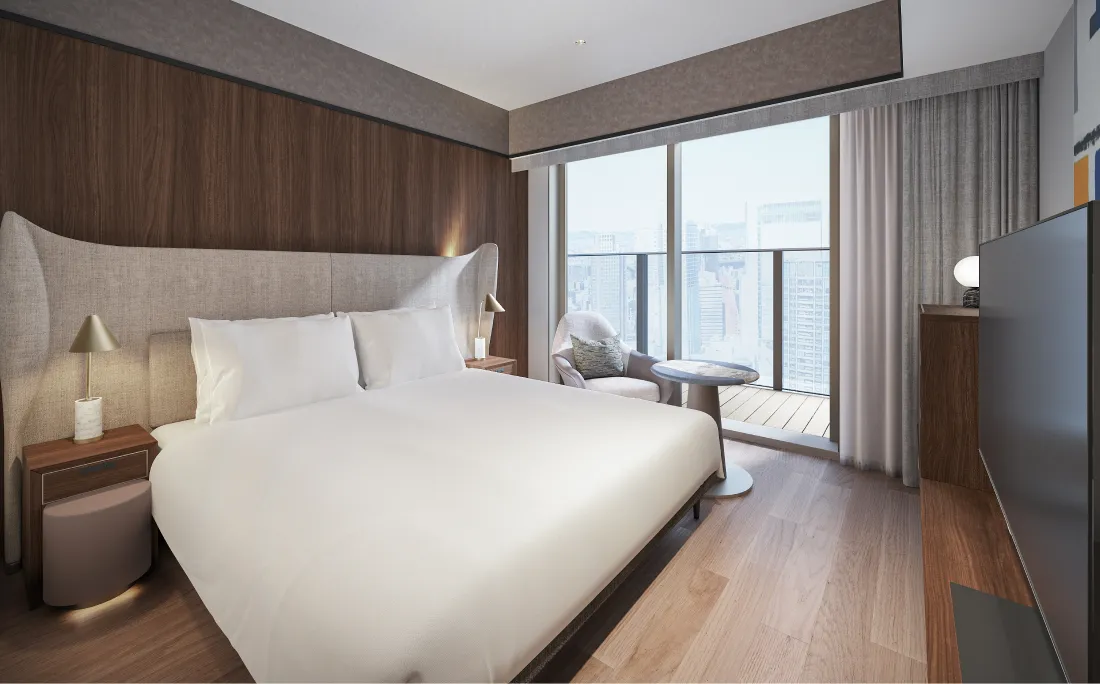 Superior , 1 bed King , with balcony