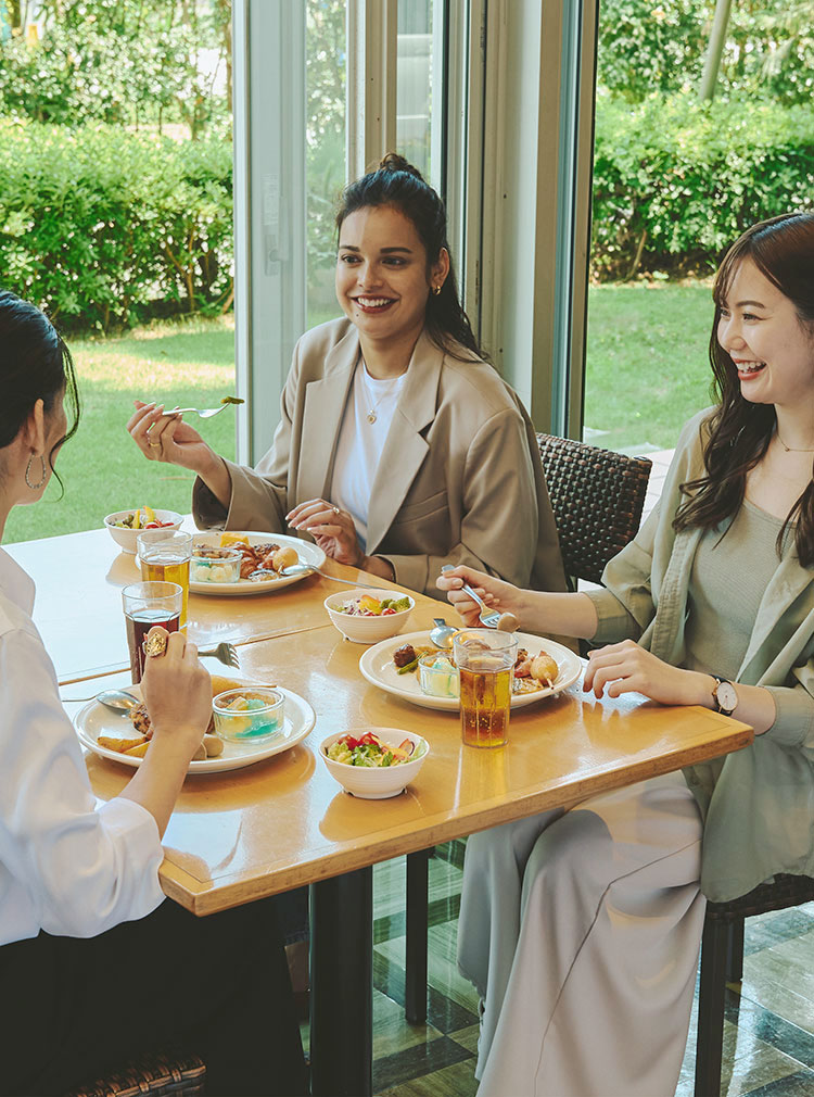 写真: 楽しみになる朝食