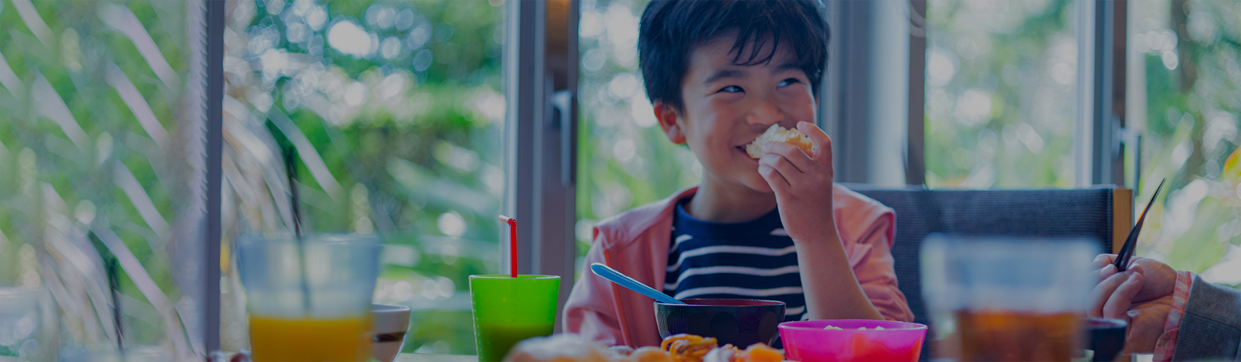 写真: 楽しみになる朝食