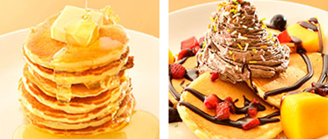 画像: Freshly prepared pancakes