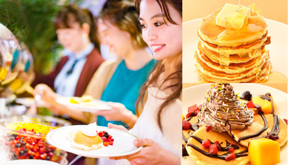 画像: Freshly prepared pancakes